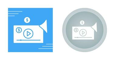 Video Marketing Vector Icon