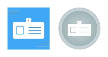 Identity Card Vector Icon