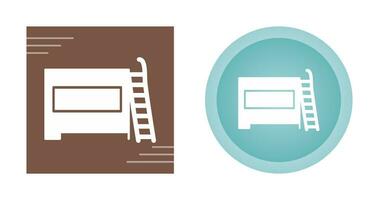 Bunk bed Vector Icon