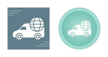 Global Delivery Vector Icon