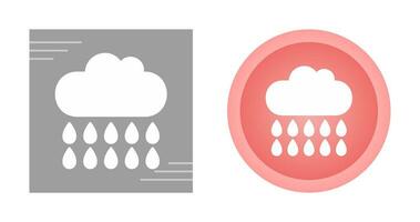 icono de vector de lluvia