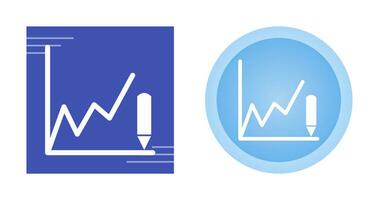 Drawing Graphs Vector Icon