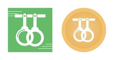 Gym Rings Vector Icon