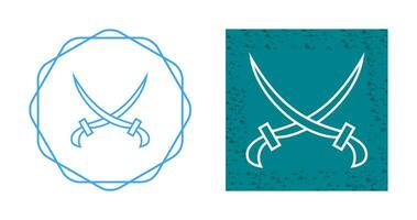 Two Swords Vector Icon