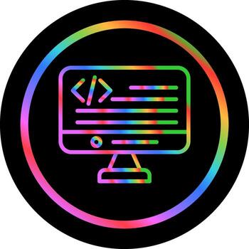 icono de vector de lenguaje de programación