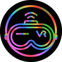 Virtual Reality Headset Vector Icon