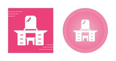 Dressing Table Vector Icon