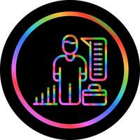 HR Analytics Vector Icon