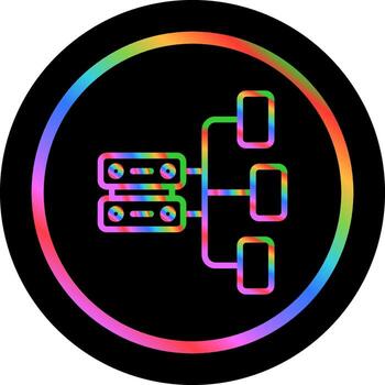 Data Architecture Vector Icon