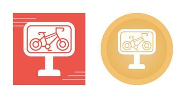 Bike Lane Vector Icon