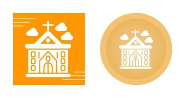 icono de vector de iglesia