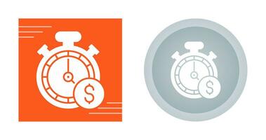 Time Of Money Vector Icon