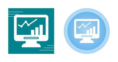 Lcd Growth Vector Icon