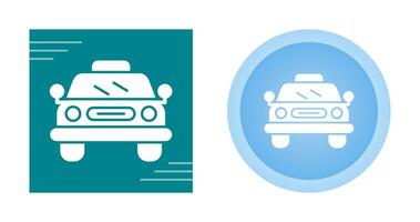 icono de vector de taxi