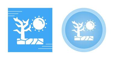 Drought Vector Icon