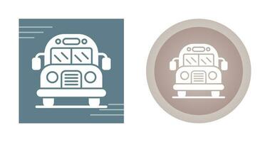 School Bus Vector Icon