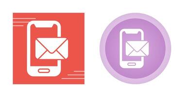 Phone Mail Vector Icon