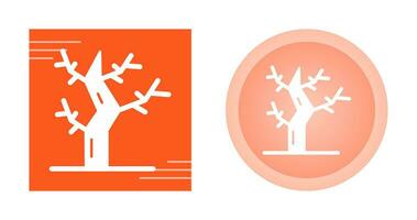 Dry Tree Vector Icon