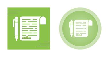 Agreement Vector Icon