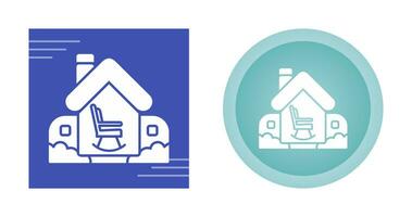 Retirement Home Vector Icon