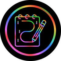 Sketching Vector Icon