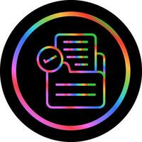 Document Approval Vector Icon
