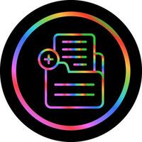 Document Add Vector Icon