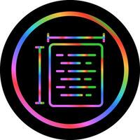 Document Size Vector Icon