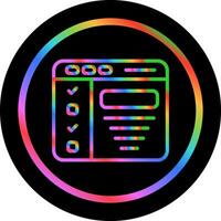 Design Brief Vector Icon