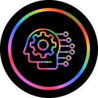 Machine Learning Vector Icon