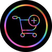 Shoping Cart Add Vector Icon
