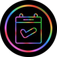 Calendar Check Vector Icon