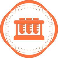 Test Tube Rack Vector Icon