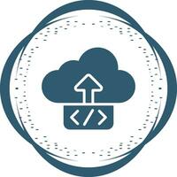 Cloud Deployment Vector Icon