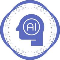 Artificial Intelligence Vector Icon