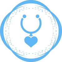 Heart Shaped Locket Vector Icon