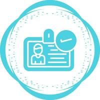 ID Verification Vector Icon