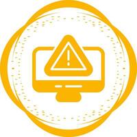 Cyber Risk Vector Icon