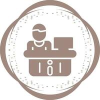 Information Desk Vector Icon