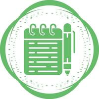 Memo pad Vector Icon