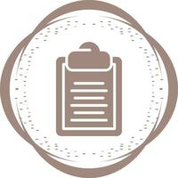 Clipboard Vector Icon