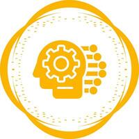 Machine Learning Vector Icon