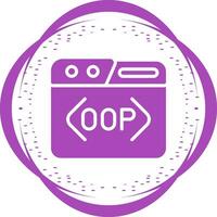 oop vector icono