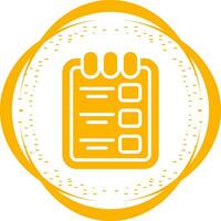 Task list with clipboard Vector Icon