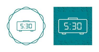 Digital Clock Vector Icon