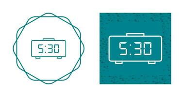 Digital Clock Vector Icon