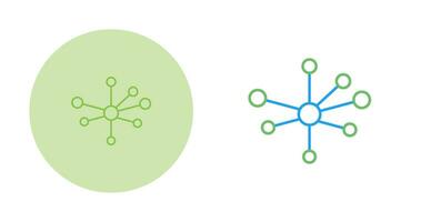 Molecular Structure Vector Icon