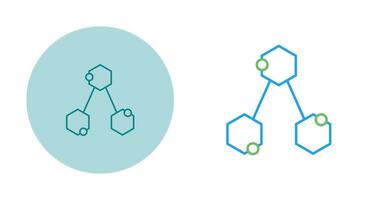 Chemical Structure Vector Icon