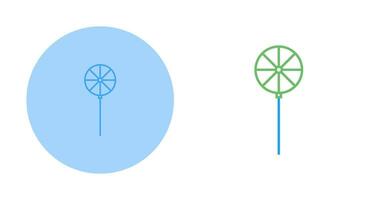 Pin Wheel Vector Icon