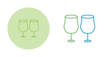 Party Glasses Vector Icon